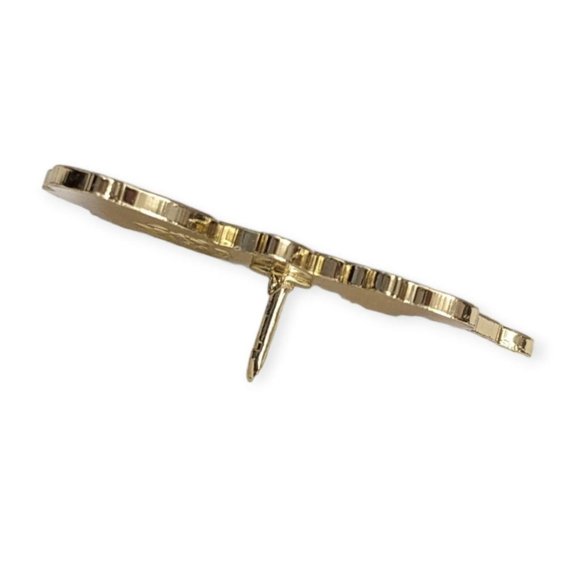 Spring Animals Bright Bat Pin: Bee on a Motorbike - Picture 2 of 4